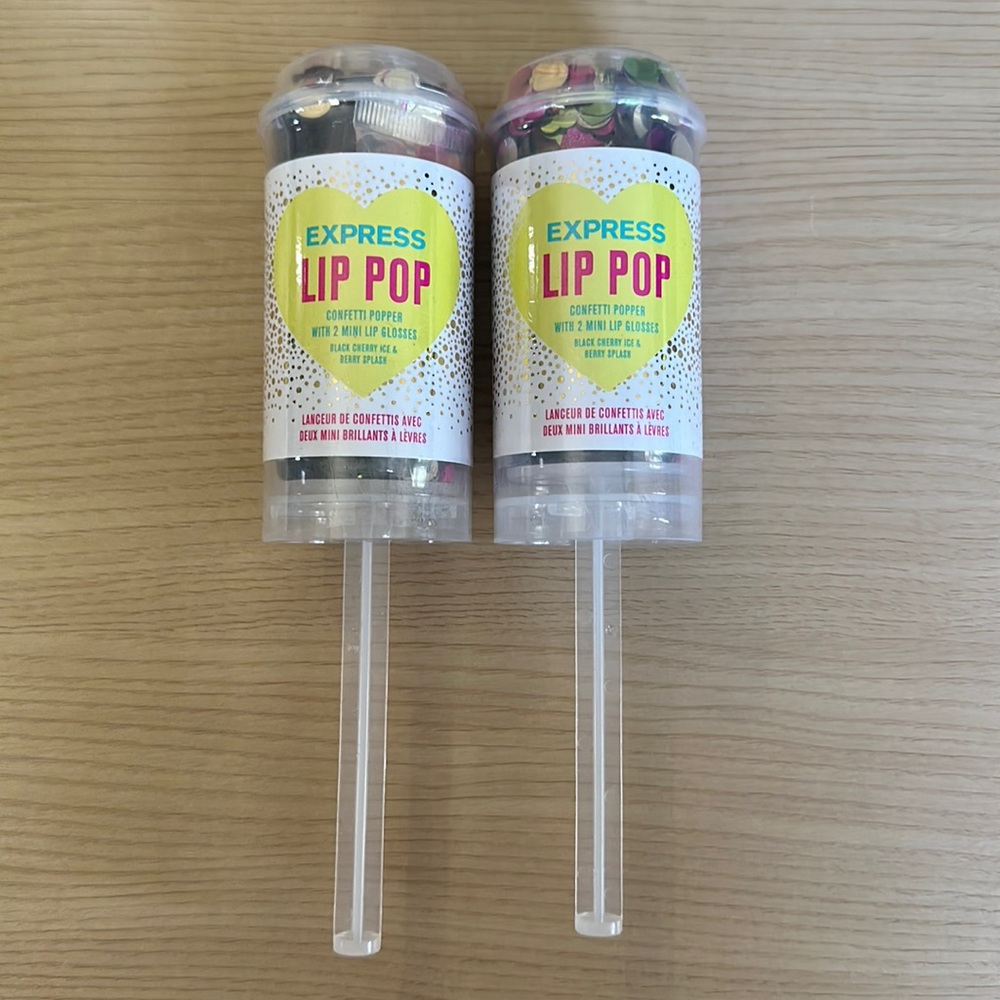Bundle of 2 Express Lip Pop Confetti Popper